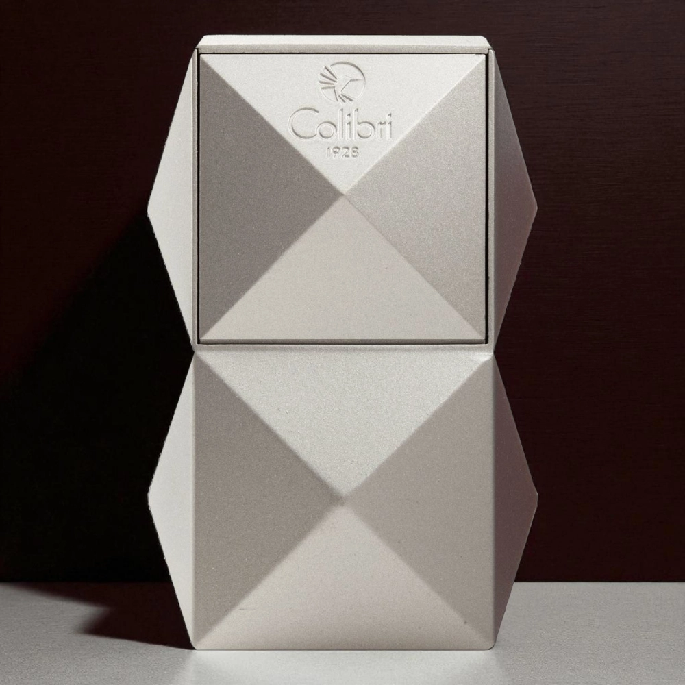 colibri-quasar-upaljac-za-cigare-sivi Colibri Quasar Desk Lighter srebrni – luksuzni stoni upaljač