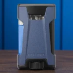 Colibri Rebel plavo-crna – jet upaljač sa dvostrukim plamenom