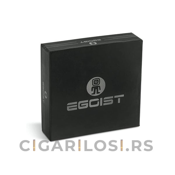 Kožna Futrola za 4 Toscanello Cigare-Egoist Crna Poklon Kutija
