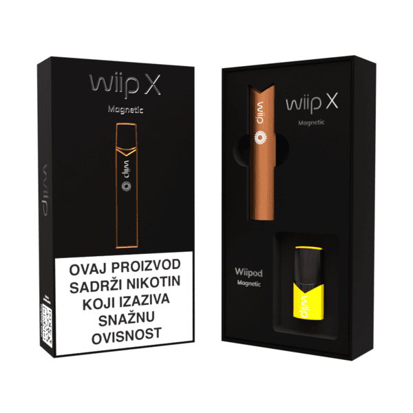 Elektronska Cigareta Nove Generacije-Wiip X ZLATNI