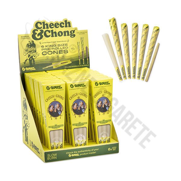 G-Rollz 6 King Size Pre-Rolled Cones Cheech&Chong