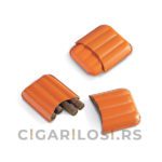 Futrola za 4 Toscanello Cigare, Cigarilose-KOŽNA Egoist Orange