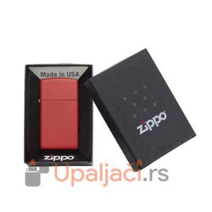 ZIPPO Upaljač Slim Red Matte - CENA 3995din