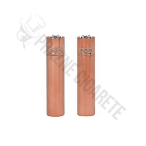 CLIPPER Metalni Upaljači za Cigarete-Dark Rose Gold 2 kom