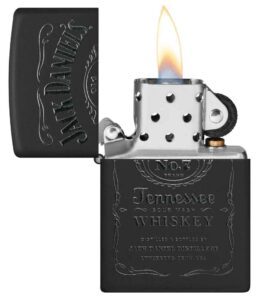 ZIPPO Jack Daniels Upaljač+Kožna Torbica-Poklon Set - Image 4