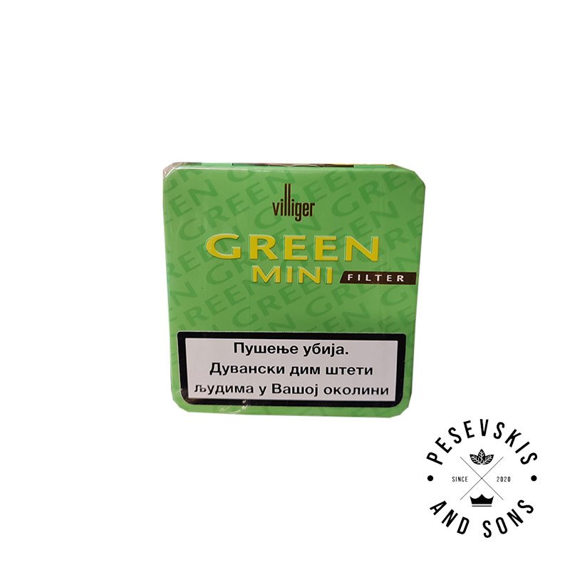 Cigarilosi Villiger Green Mini sa Filterom Paklica