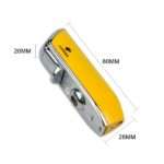 Dimenzije COHIBA Metalni Upaljač za TOMPUS - 3 PLAMENA