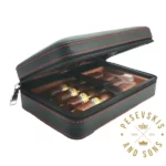COHIBA Putni Humidor od Kože za Čuvanje 4 Tompusa