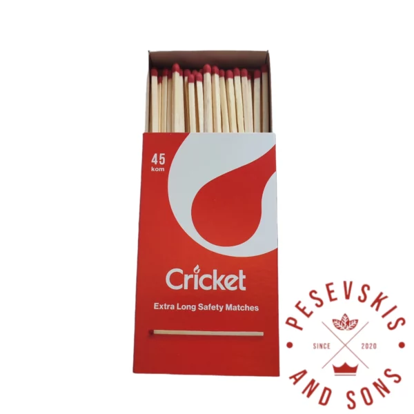 Cricket Šibice za Cigare, Lule - 45 kom
