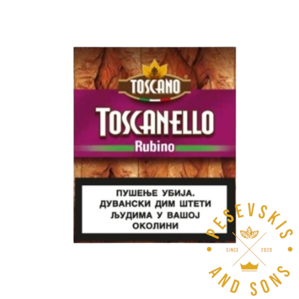Toscanello RUBINO Cigare - Novi Toscano Ukus
