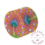 Mrvilica iz 4 Dela - Mushrooms Design - Roze