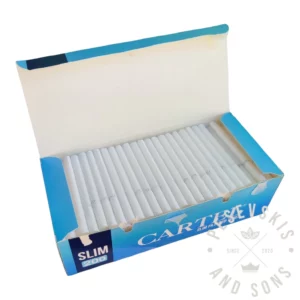 Slim Prazne Cigarete CARTEL 200 - Beli Filter