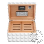 Colibri Grand Quasar Humidor za Cigare - White