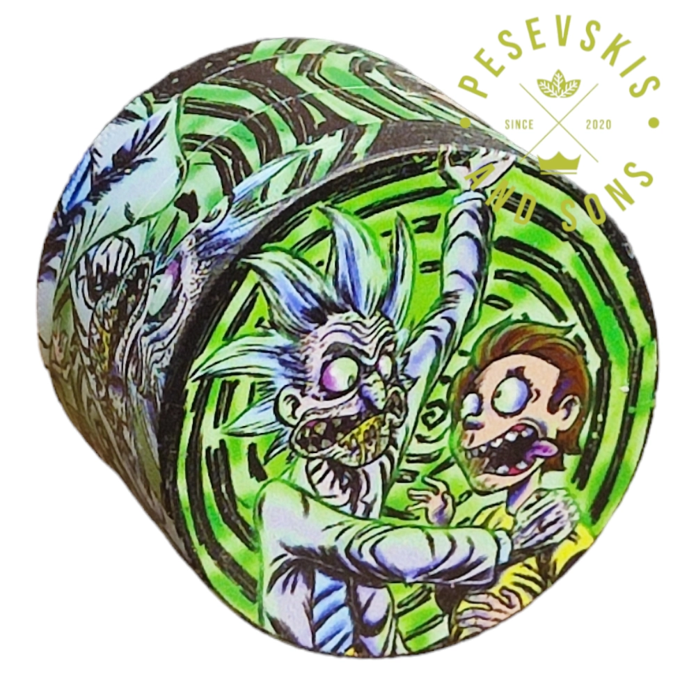 Mrvilica Rick and Morty 55mm - 4 dela - Zelena