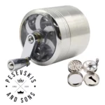 Drobilica Mlin 55 mm 4 Dela - Siva Boja