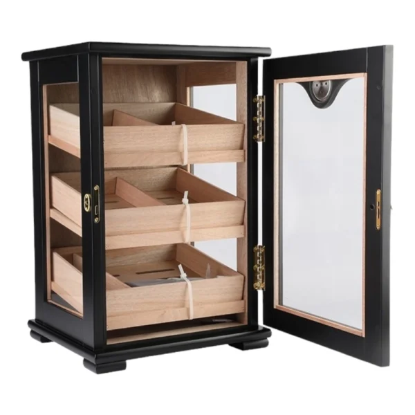 Otvoren Humidor Cabinet za 150 Cigara, Tompusa