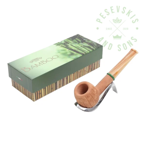 SAVINELLI Bamboo Lula Natural 6mm za Pušenje Duvana + Kutija