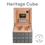Colibri Heritage Cube Humidor za Tompuse - Sivi