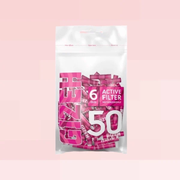 Gizeh Pink Active Filter sa karbonom