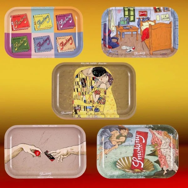Smoking podloge za motanje duvana - Kolekcija umetnika - 5 Modela