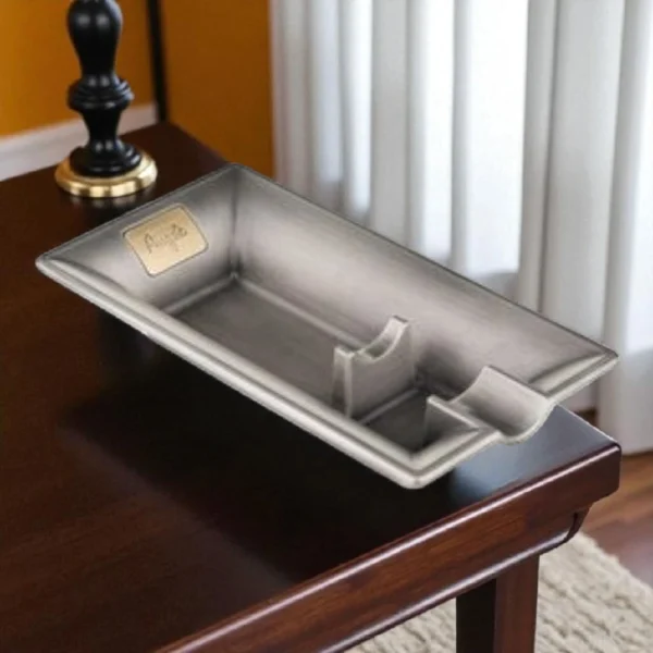 Metalna pepeljara Angelo za jednu cigaru - siva