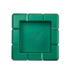 Colibri Heritage Cube pepeljara zelena – unikatna pepeljara za 4 cigare