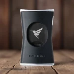 Colibri Slim sekač za tompuse crno-hrom – premium straight cut sekač