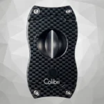 Crni Colibri V-Cut Carbon sekač za cigare, cigarilose, tompus