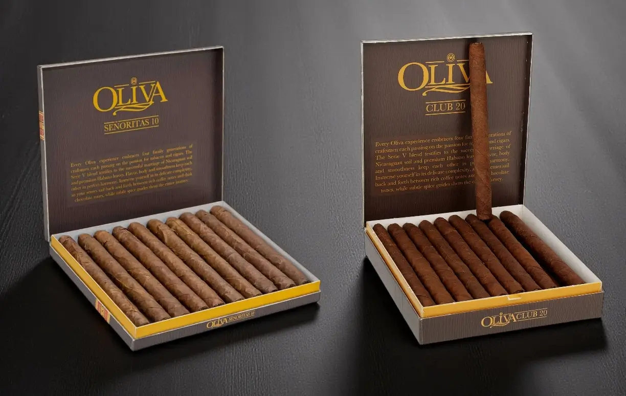 OLIVA cigarilosi senoritas club20 Cigarilosi Oliva Serie V - Club 20 i Senoritas 10