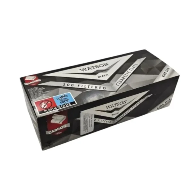 Watson Black Carbon 20mm prazne cigarete