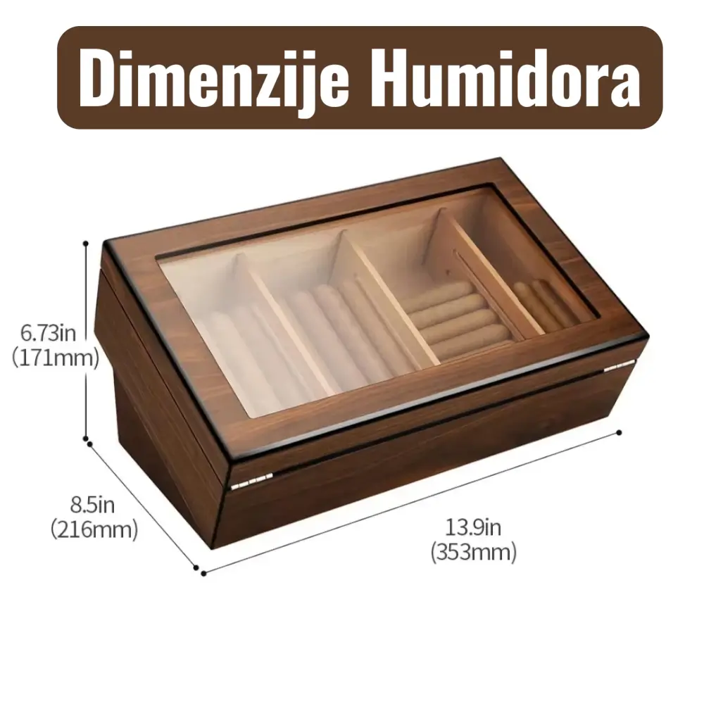 Dimenzije humidora
