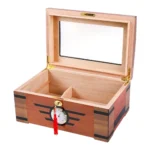 Drveni Humidor sa Staklom za 50 Cigara - Image 3