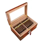 Drveni Humidor sa Staklom za 50 Cigara - Image 2