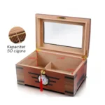 Unutrašnje dimenzije i kapacitet Humidora