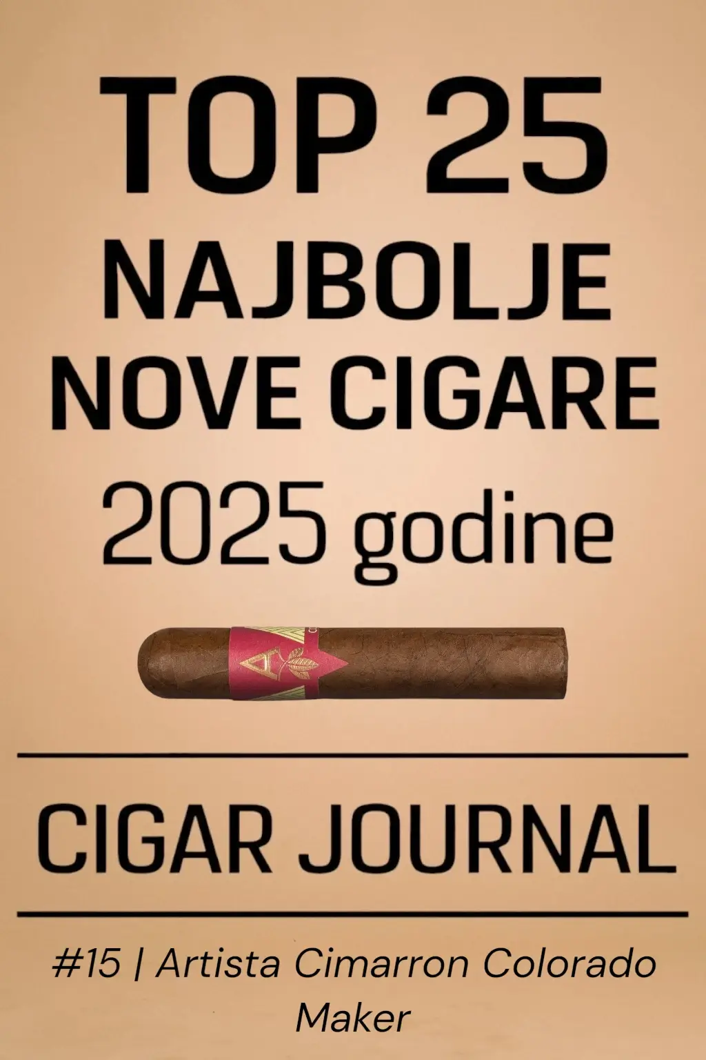 TOP 25 TOMPUSA: 15. mesto - Artista Cimarron Colorado Maker