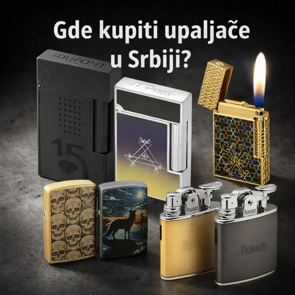 Upaljači Srbija - gde kupiti gasni, brener, Zippo modeli