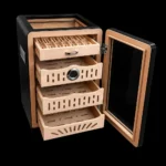 Humidor za tompuse sa staklenim vratima i cedrovim fiokama