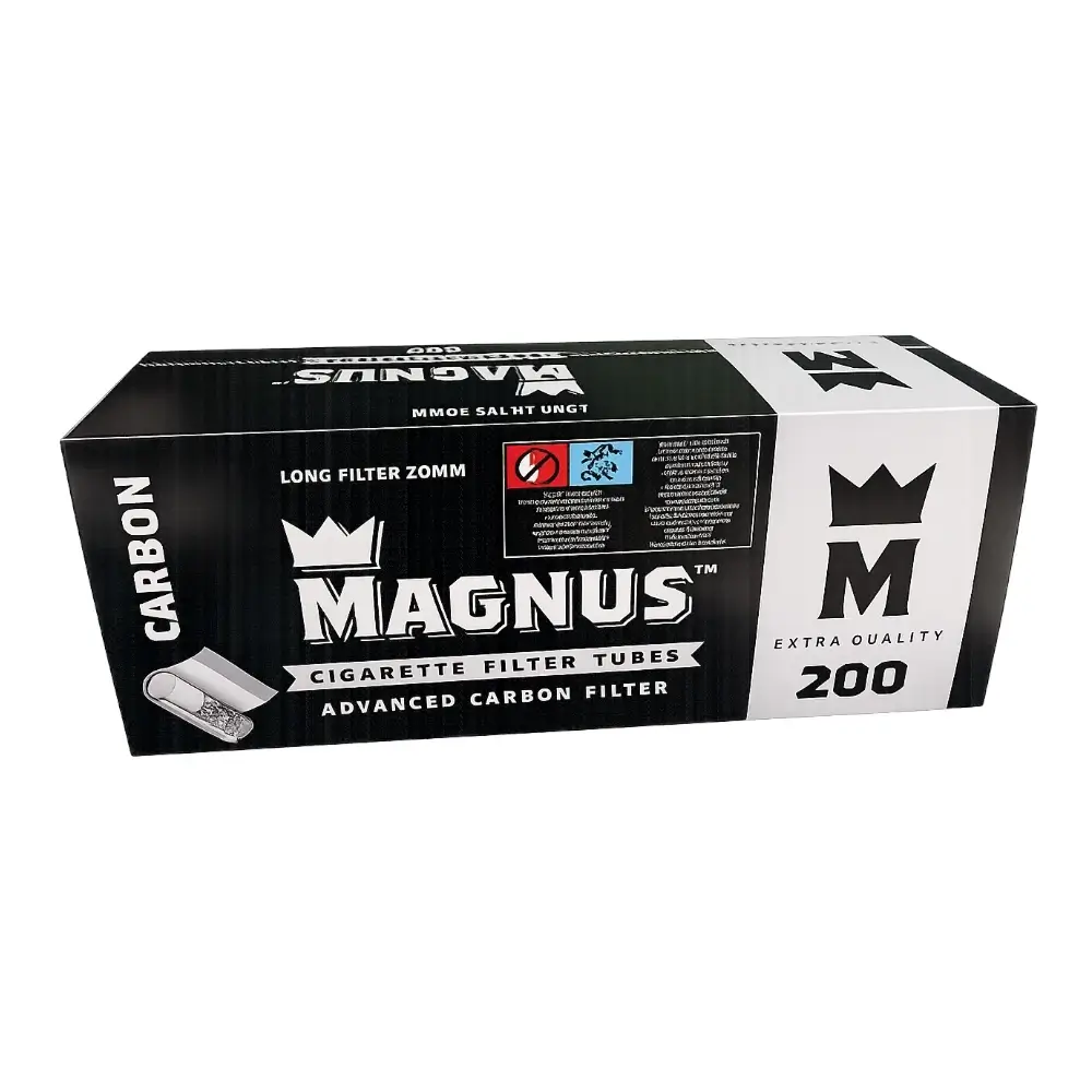 magnus-carbon-prazne-cigarete Magnus Carbon 200: Cigarete sa Aktivnim Ugljem - Image 1
