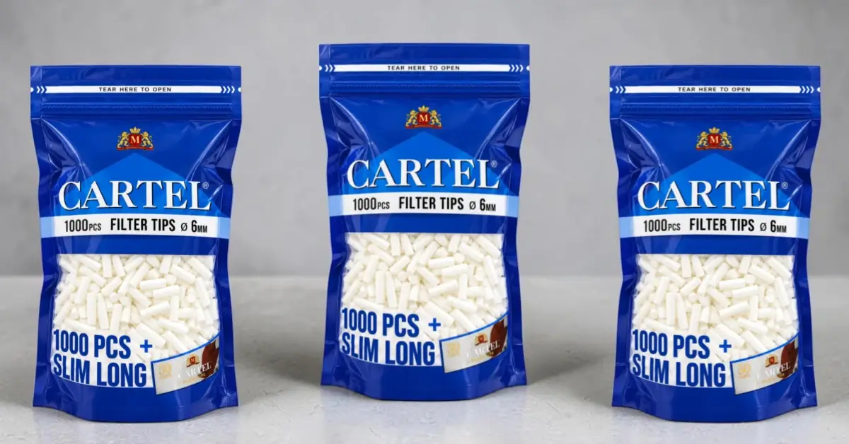 Cartel Slim Long Filteri 1000 komada za motanje duvana