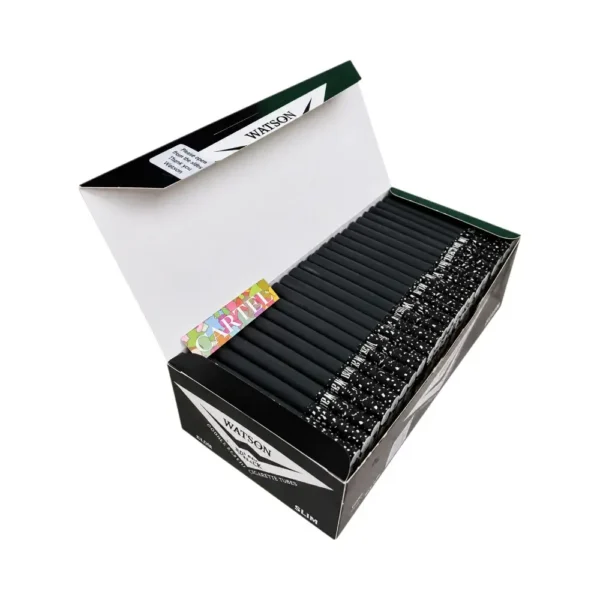 Watson Black Slim Carbon prazne cigarete