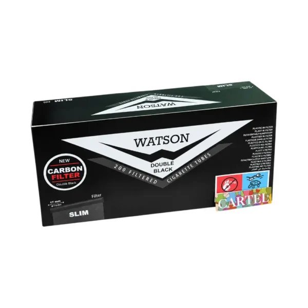 Watson Black Slim Carbon tube za duvan