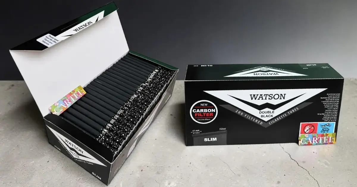 watson black slim carbon tubice 200 Watson Black Slim Carbon tubice 200 kom