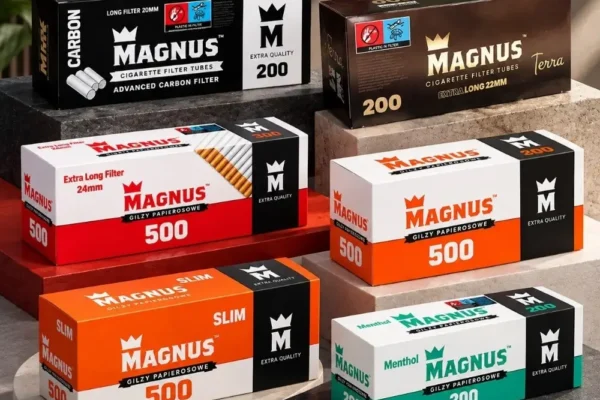 Magnus prazne cigarete i filter tube za punjenje duvana