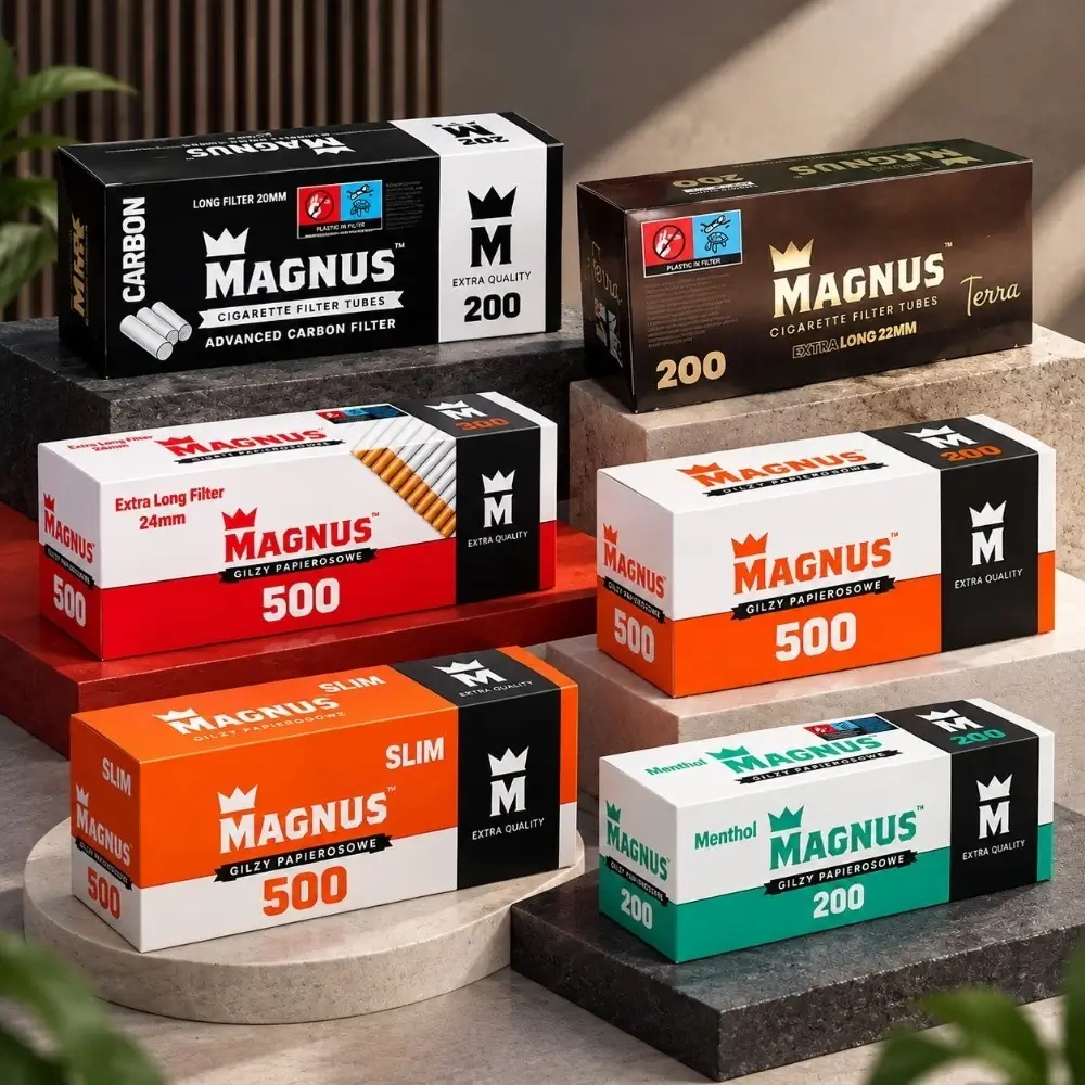 Magnus prazne cigarete i filter tube za punjenje duvana